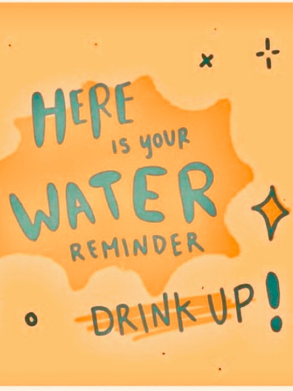 How much water do you drink a day?!